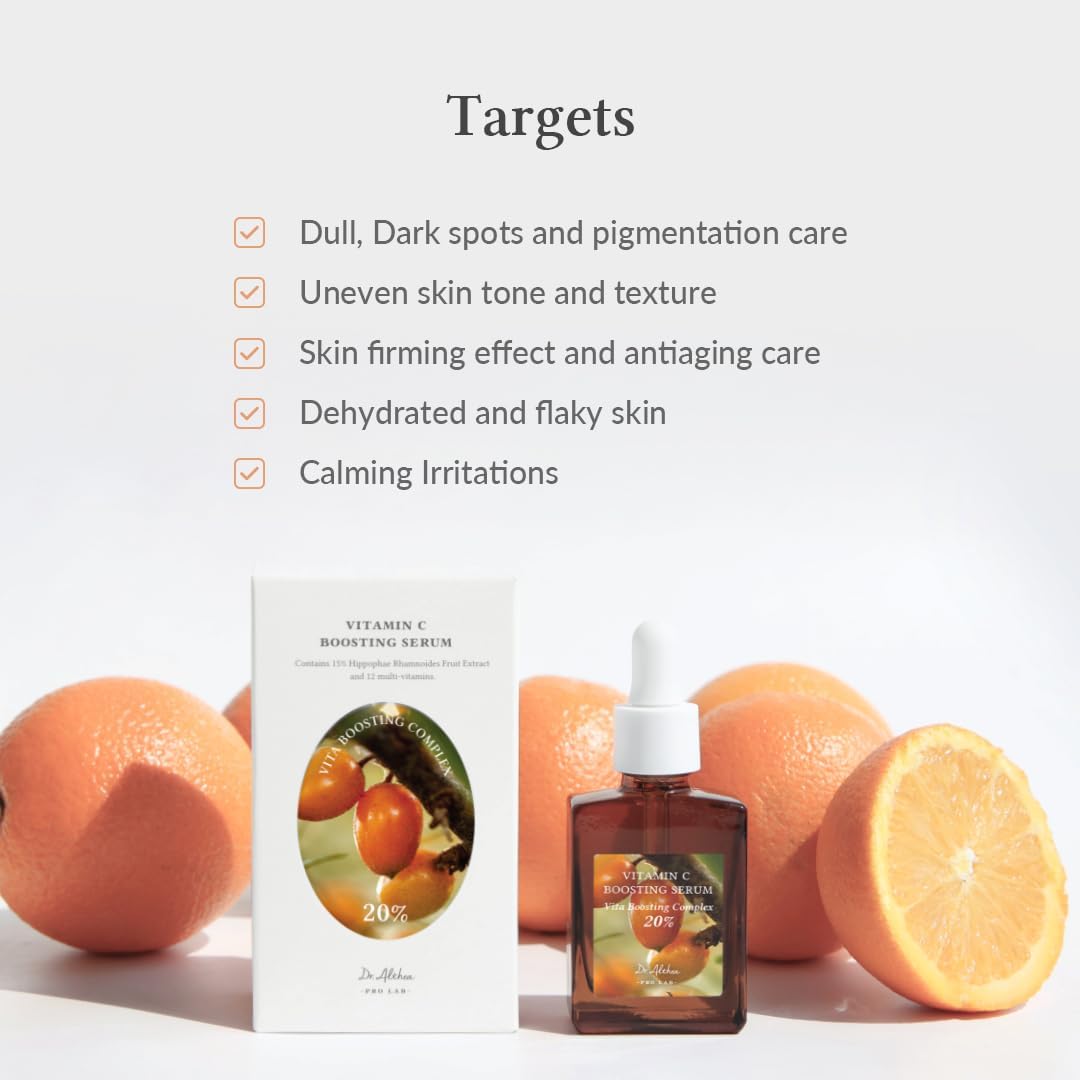 Targets Dull Dark spots uneven skin