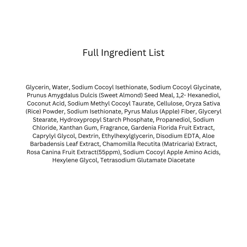 Arencia Fresh Rosehip Rice Mochi Cleanser Arencia