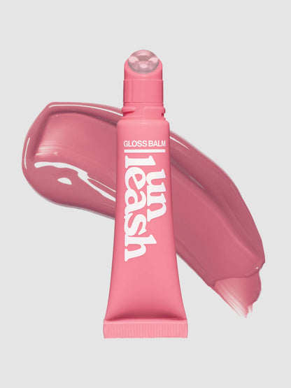 UNLEASHIA Sunset Dazzle Gloss Balm – Korean Glossy Lip Balm for Hydrated, Shimmer Lips UNLEASHIA
