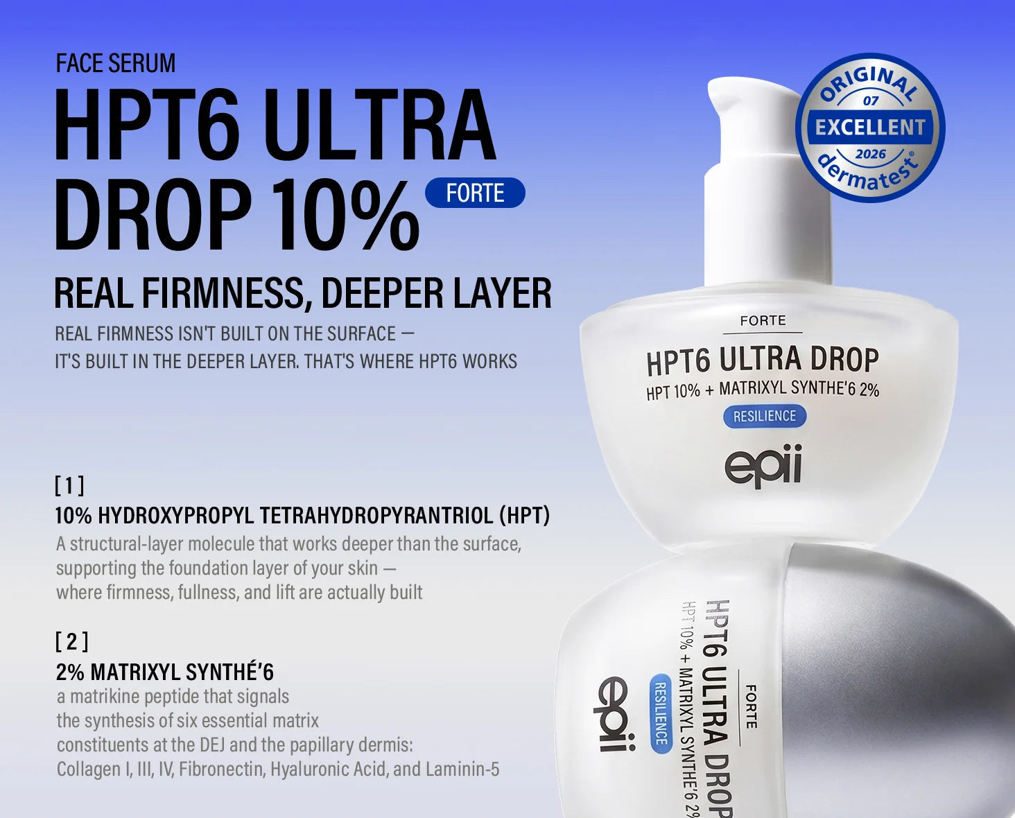 epii HPT6 Ultra Drop 10% | Firming & Plumping Serum epii