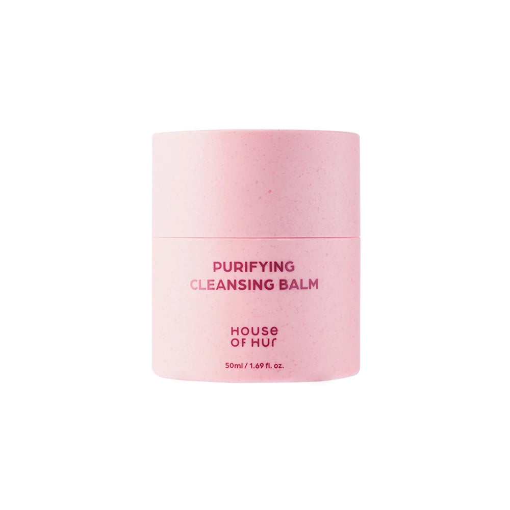 HOUSE OF HUR Purifying Cleansing Balm 50ml – Korean Makeup & SPF Remover for Double Cleansing HOUSE OF HUR