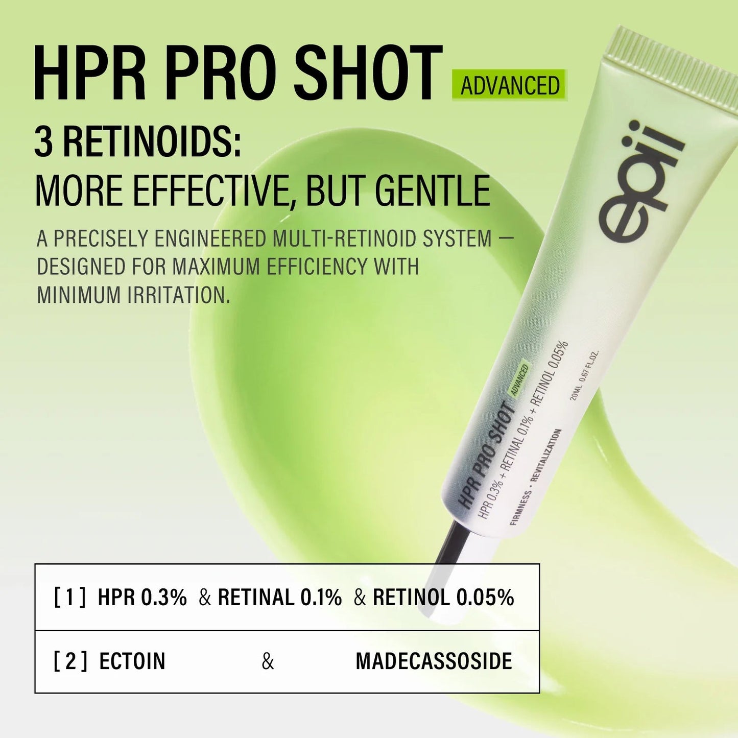 epii HPR Pro Shot – Korean Retinoid Serum for Fine Lines, Firmness & Texture My Seoul My Skin