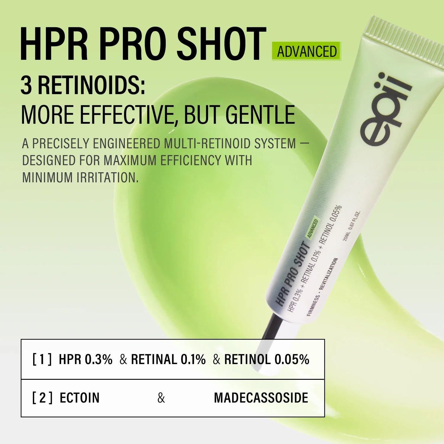 epii HPR Pro Shot – Korean Retinoid Serum for Fine Lines, Firmness & Texture My Seoul My Skin