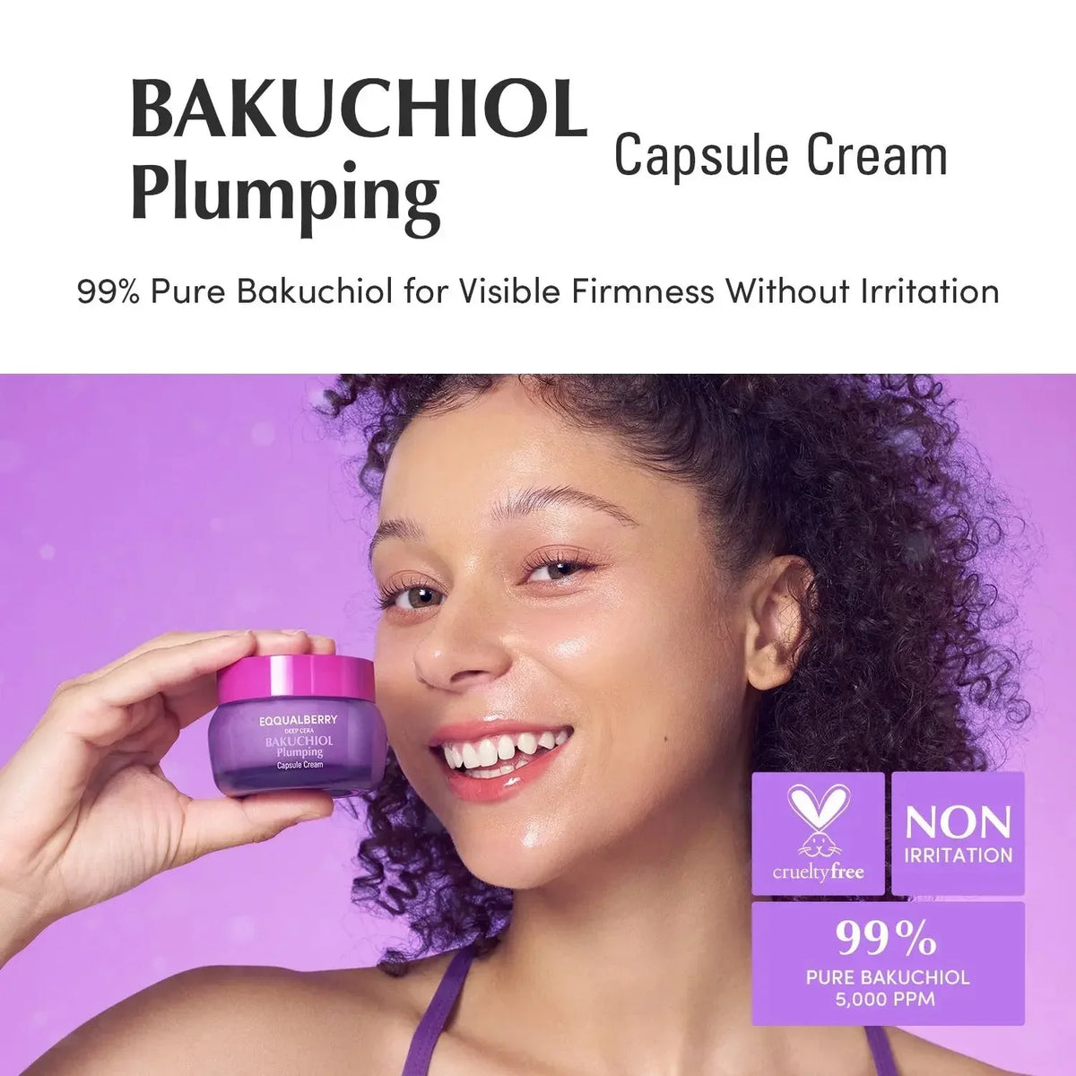 Eqqualberry Bakuchiol Plumping Capsule Cream - My Seoul My Skin