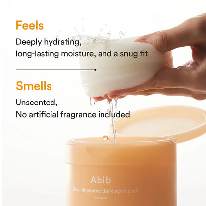 Abib Glutathiosome Dark Spot Pad Vita Touch (60 Pads) - My Seoul My Skin
