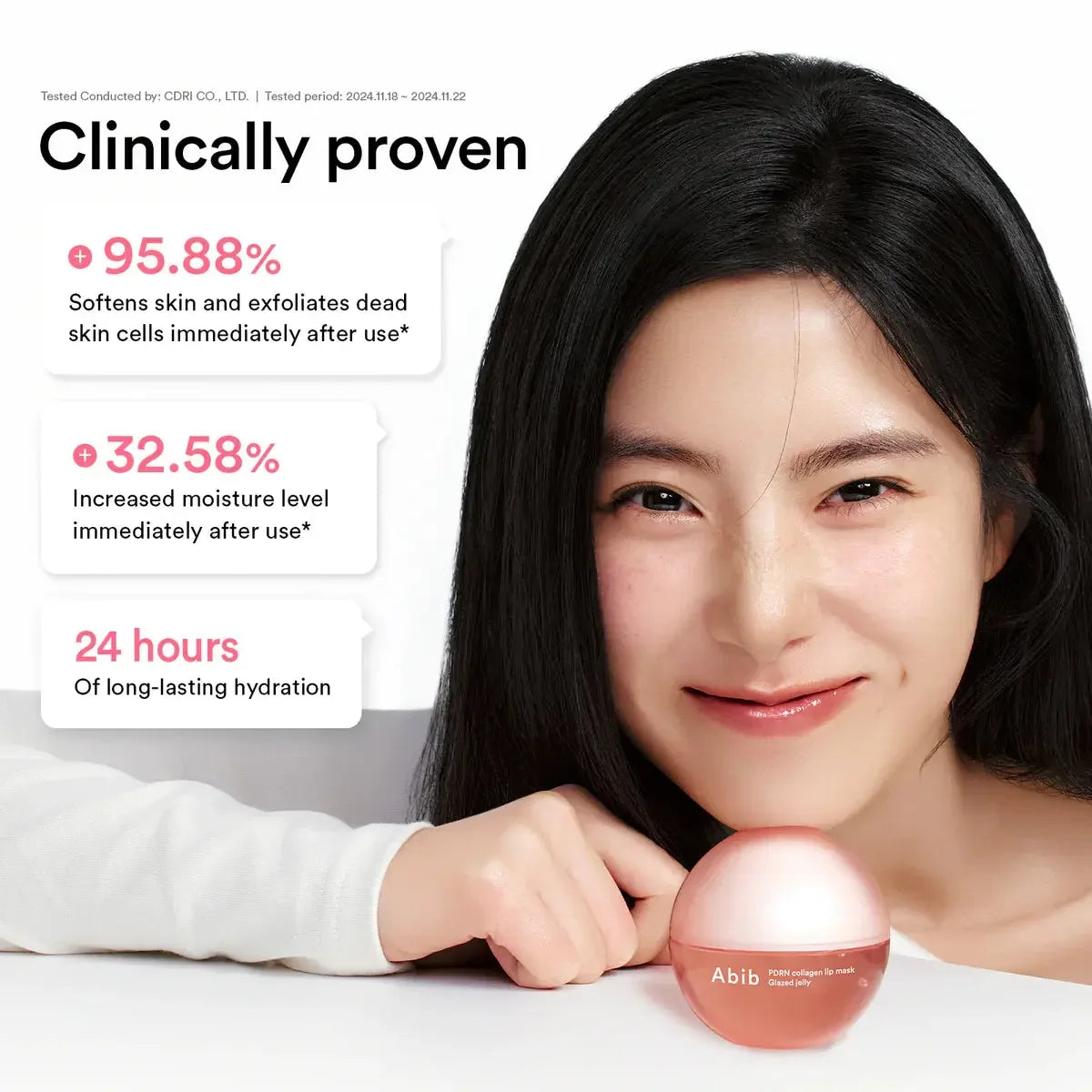 Abib PDRN COLLAGEN LIP MASK GLAZED JELLY 11G - My Seoul My Skin