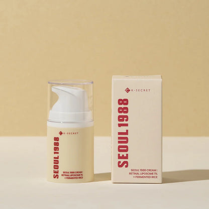 K-SECRET SEOUL 1988 Cream 50ml – Retinal Liposome 1% & Fermented Rice Anti-Ageing Cream