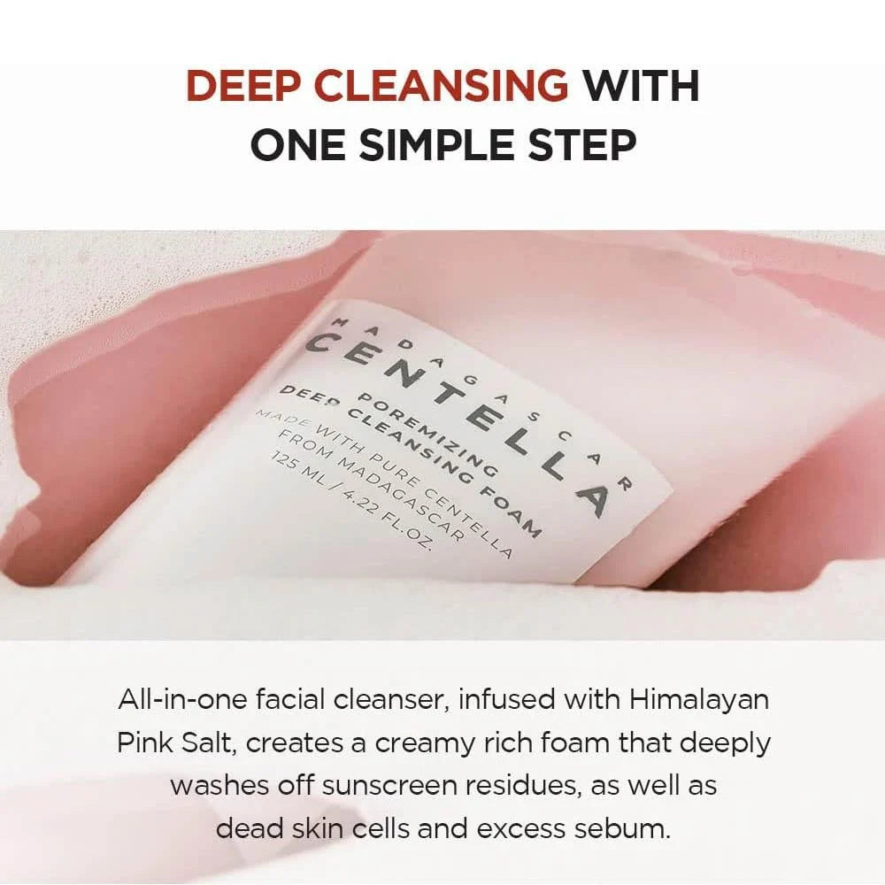Skin1004 Madagascar Centella Poremizing Deep Cleansing Foam 125ml