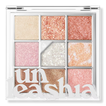 UNLEASHIA Glitterpedia Eye Palette – Korean Vegan Glitter Eyeshadow Palette UNLEASHIA