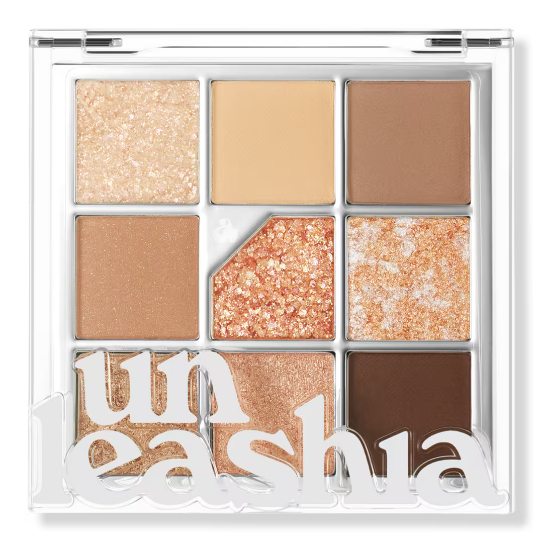 UNLEASHIA Glitterpedia Eye Palette – Korean Vegan Glitter Eyeshadow Palette UNLEASHIA