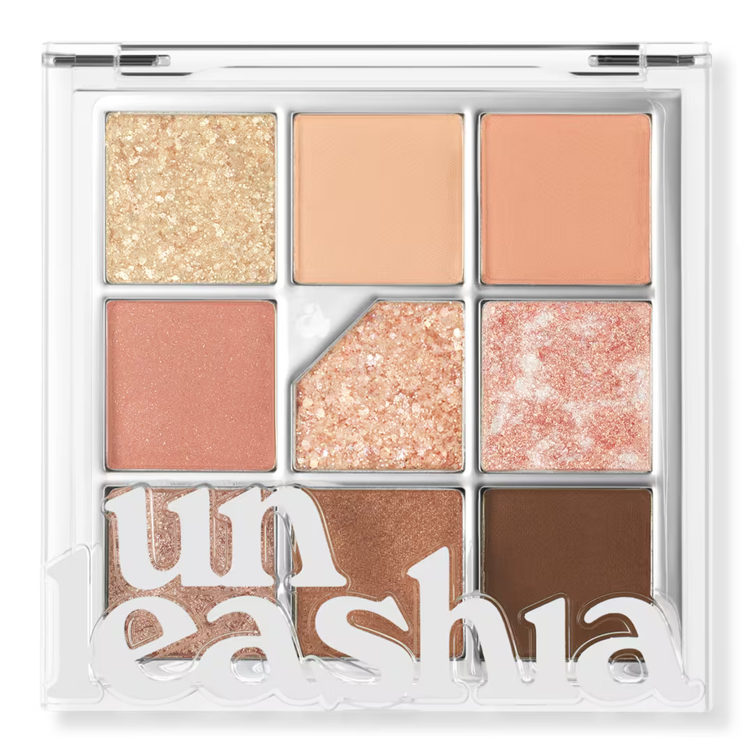 UNLEASHIA Glitterpedia Eye Palette – Korean Vegan Glitter Eyeshadow Palette UNLEASHIA