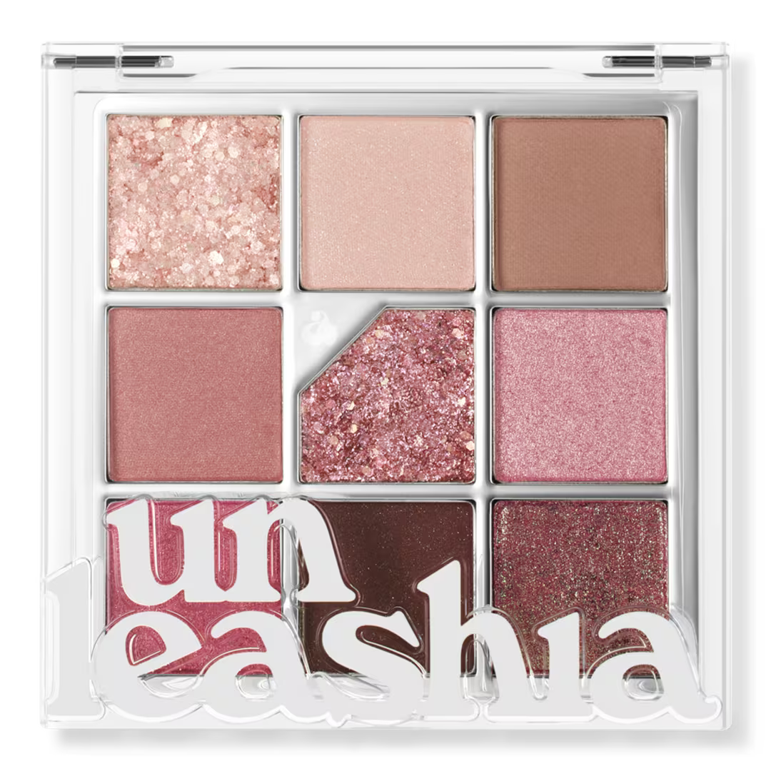 UNLEASHIA Glitterpedia Eye Palette – Korean Vegan Glitter Eyeshadow Palette UNLEASHIA