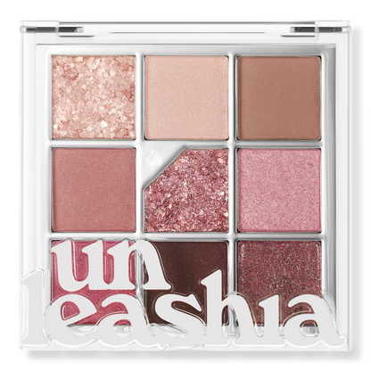 UNLEASHIA Glitterpedia Eye Palette – Korean Vegan Glitter Eyeshadow Palette UNLEASHIA