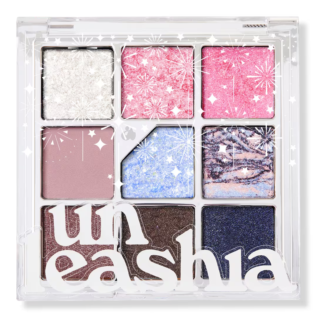UNLEASHIA Glitterpedia Eye Palette – Korean Vegan Glitter Eyeshadow Palette UNLEASHIA