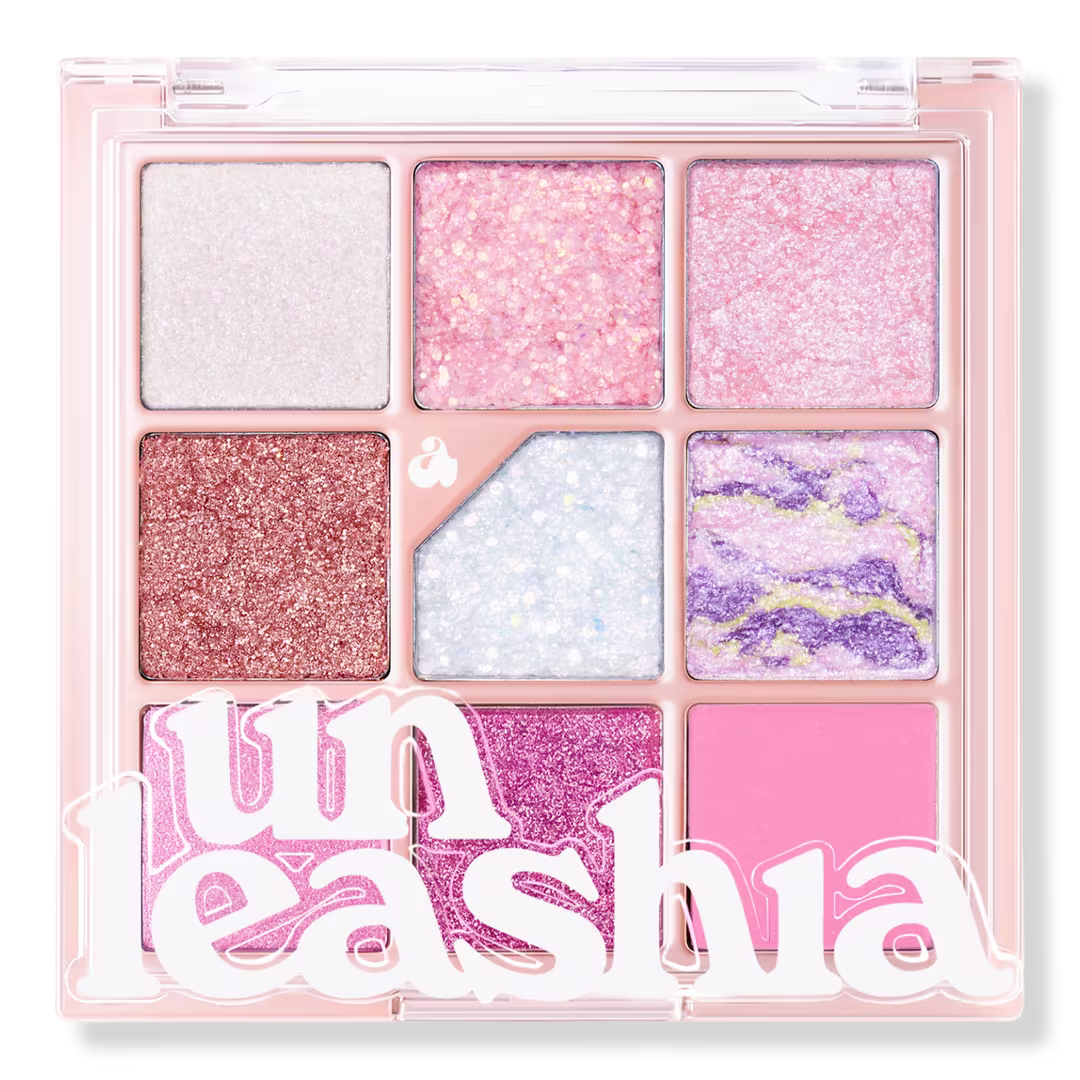 UNLEASHIA Glitterpedia Eye Palette – Korean Vegan Glitter Eyeshadow Palette UNLEASHIA