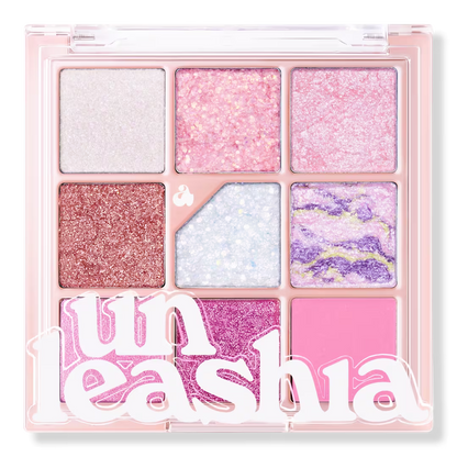UNLEASHIA Glitterpedia Eye Palette – Korean Vegan Glitter Eyeshadow Palette UNLEASHIA