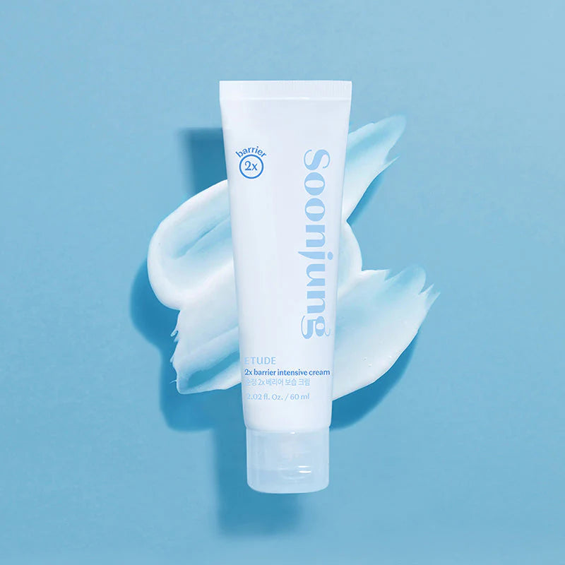 ETUDE SoonJung 2x Barrier Intensive Cream 60ml – Korean Barrier Repair Moisturiser