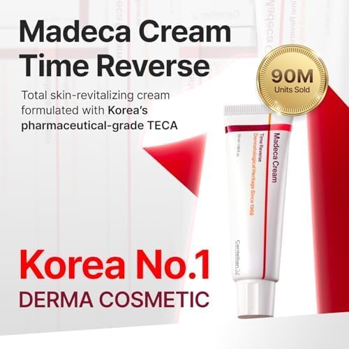 Centellian24 Madeca Cream Time Reverse – Korean Firming Cream for Fine Lines & Mature Skin Centellian24