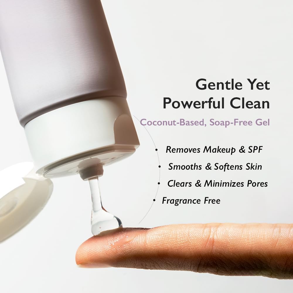 HARUHARU WONDER Black Rice Moisture 5.5 Soft Cleansing Gel 100ml – Korean Gentle Cleanser for Sensitive Skin HARUHARU