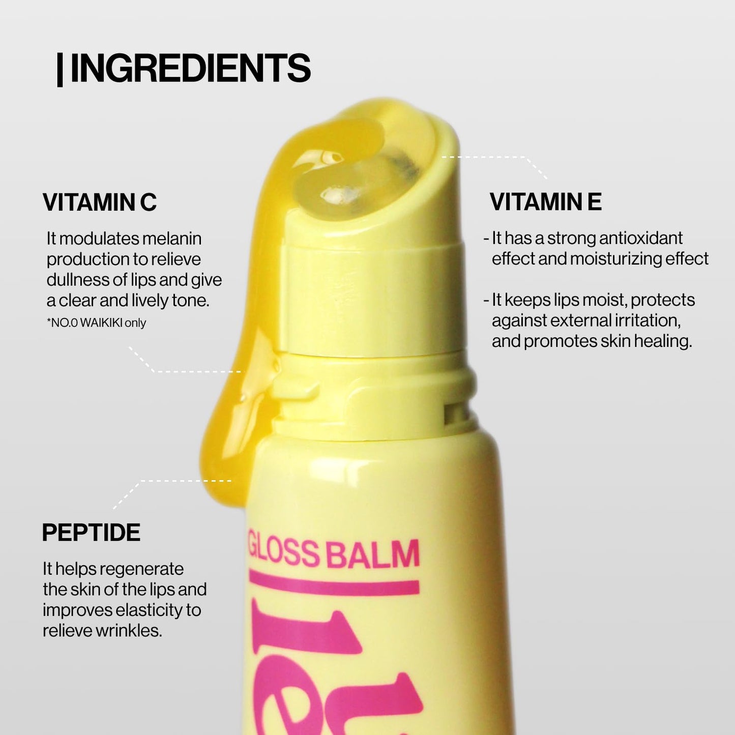 UNLEASHIA Sunset Dazzle Gloss Balm – Korean Glossy Lip Balm for Hydrated, Shimmer Lips UNLEASHIA