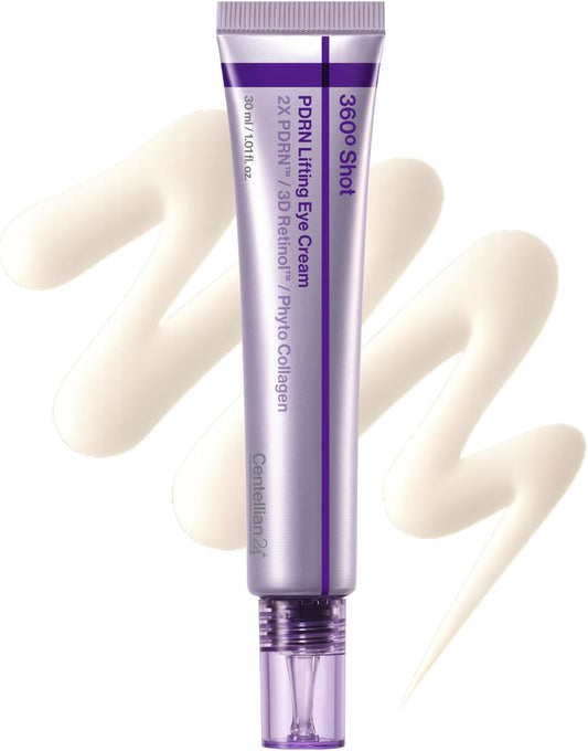 Centellian24 360º Shot PDRN Lifting Eye Cream – Korean Firming Eye Cream for Fine Lines & Elasticity Centellian24
