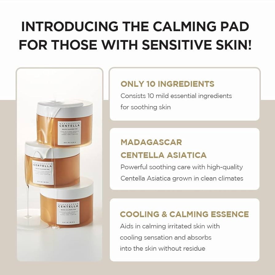 Skin1004 Madagascar Centella Quick Calming Pad (70 pcs)