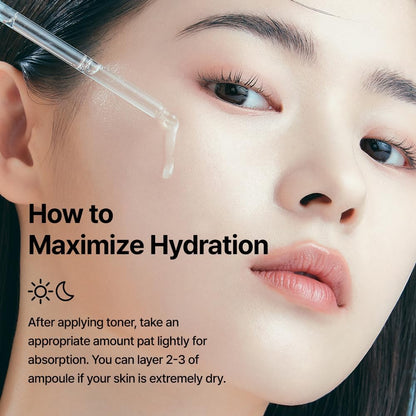 WELLAGE Real Hyaluronic Blue Ampoule 60ml – Korean Hydrating Ampoule for Plump, Dewy Skin My Seoul My Skin