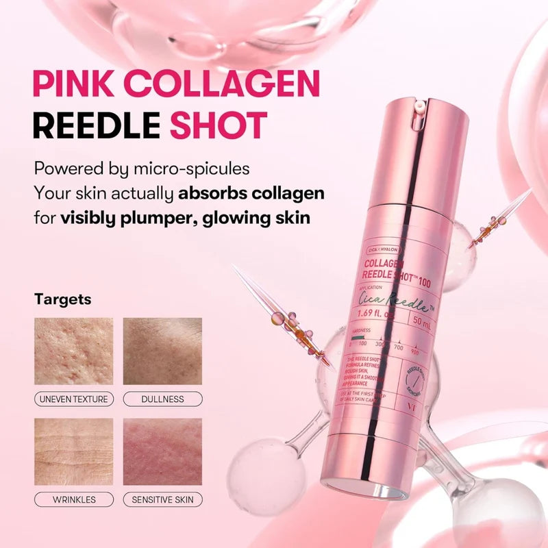 VT Cosmetics Collagen Reedle Shot 300 50ml – Korean Firming & Skin Texture Serum VT COSMETICS