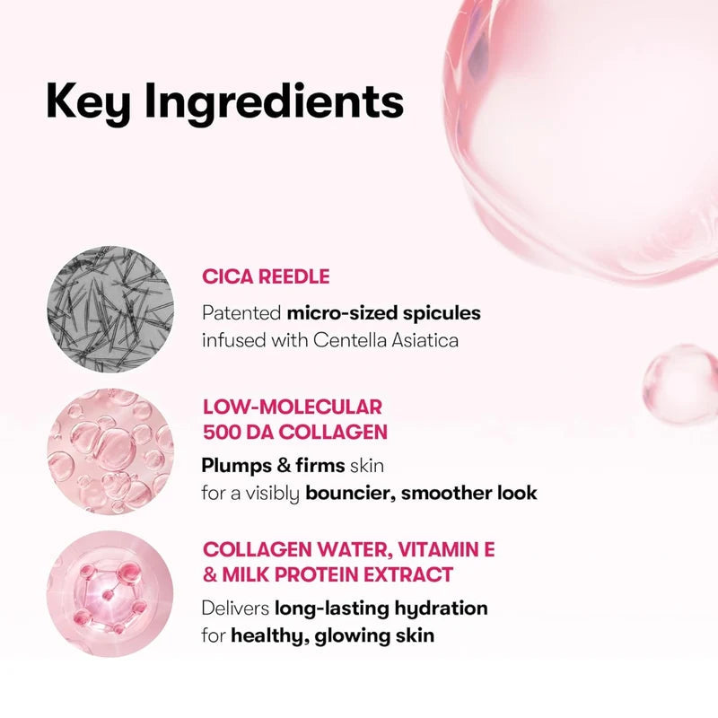 VT Cosmetics Collagen Reedle Shot 300 50ml – Korean Firming & Skin Texture Serum VT COSMETICS