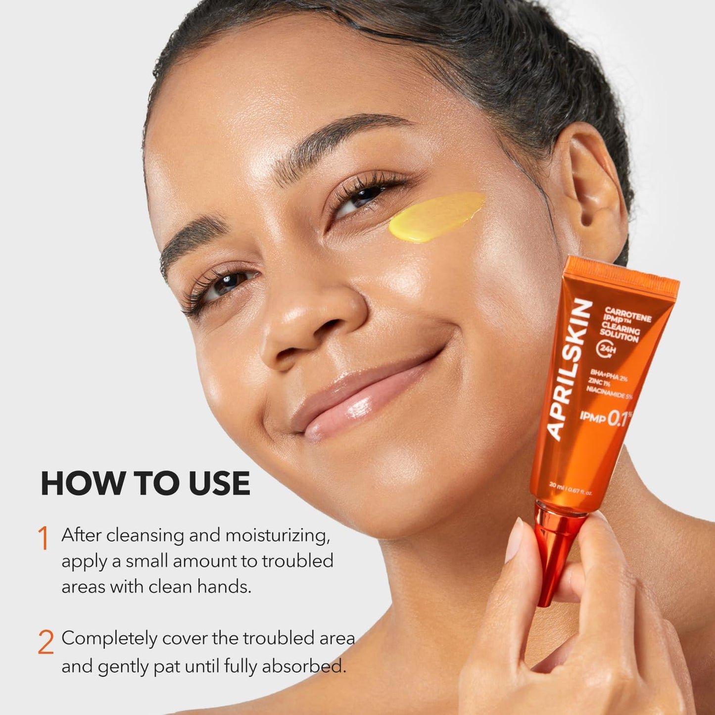 APRILSKIN Carrotene IPMP™ Clearing Solution 20ml | Korean Blemish Care APRILSKIN