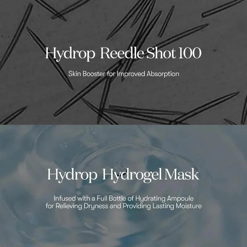 VT Cosmetics Hydrop Reedle Shot 100 HL 2 Step Hydrogel Mask - My Seoul My Skin