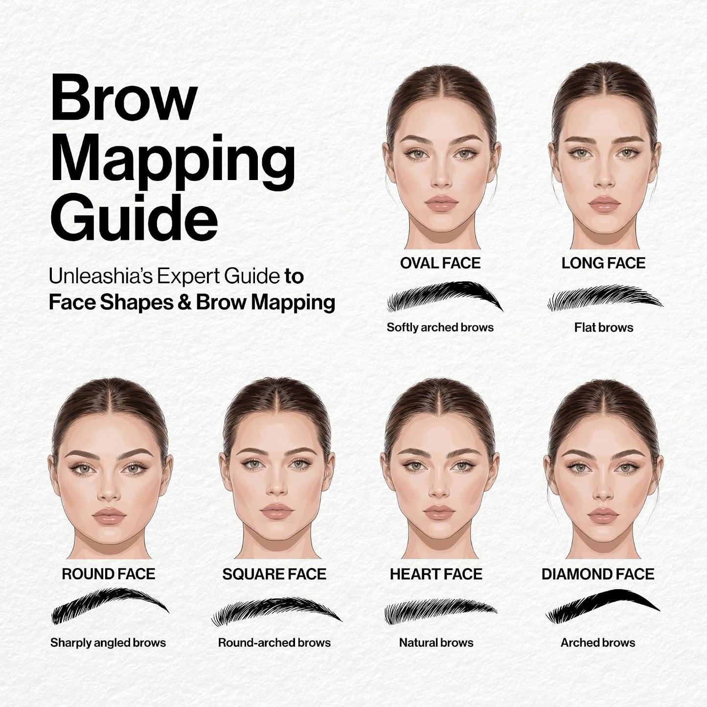 UNLEASHIA Shaper Pomade Eyebrow Fixer No.1 Clear – Lightweight Korean Clear Brow Gel UNLEASHIA