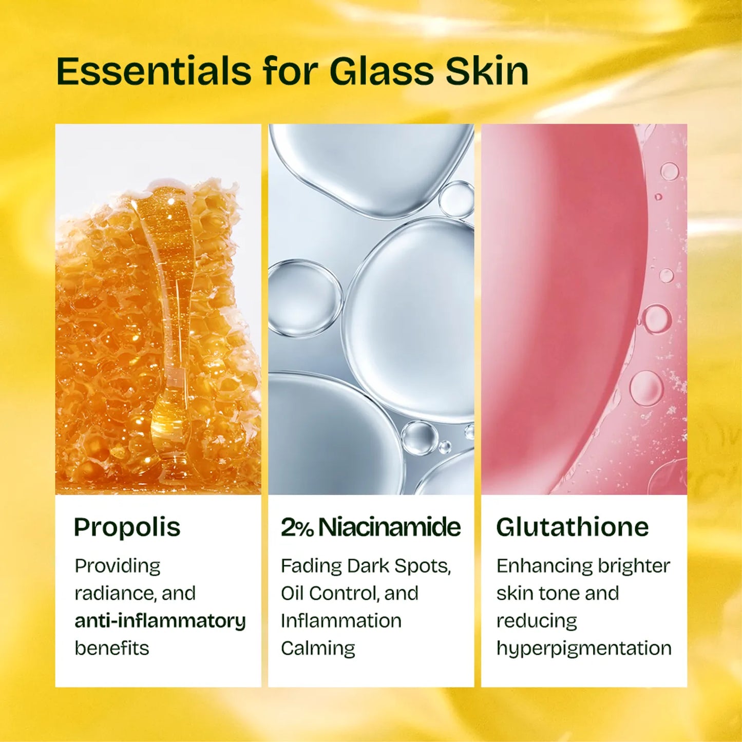 Orien Propolis Niacinamide Glow Serum – Brightening & Barrier Repair Serum 30ml