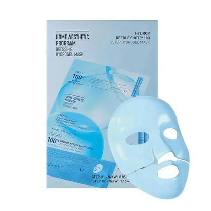 VT Cosmetics Hydrop Reedle Shot 100 HL 2 Step Hydrogel Mask - My Seoul My Skin