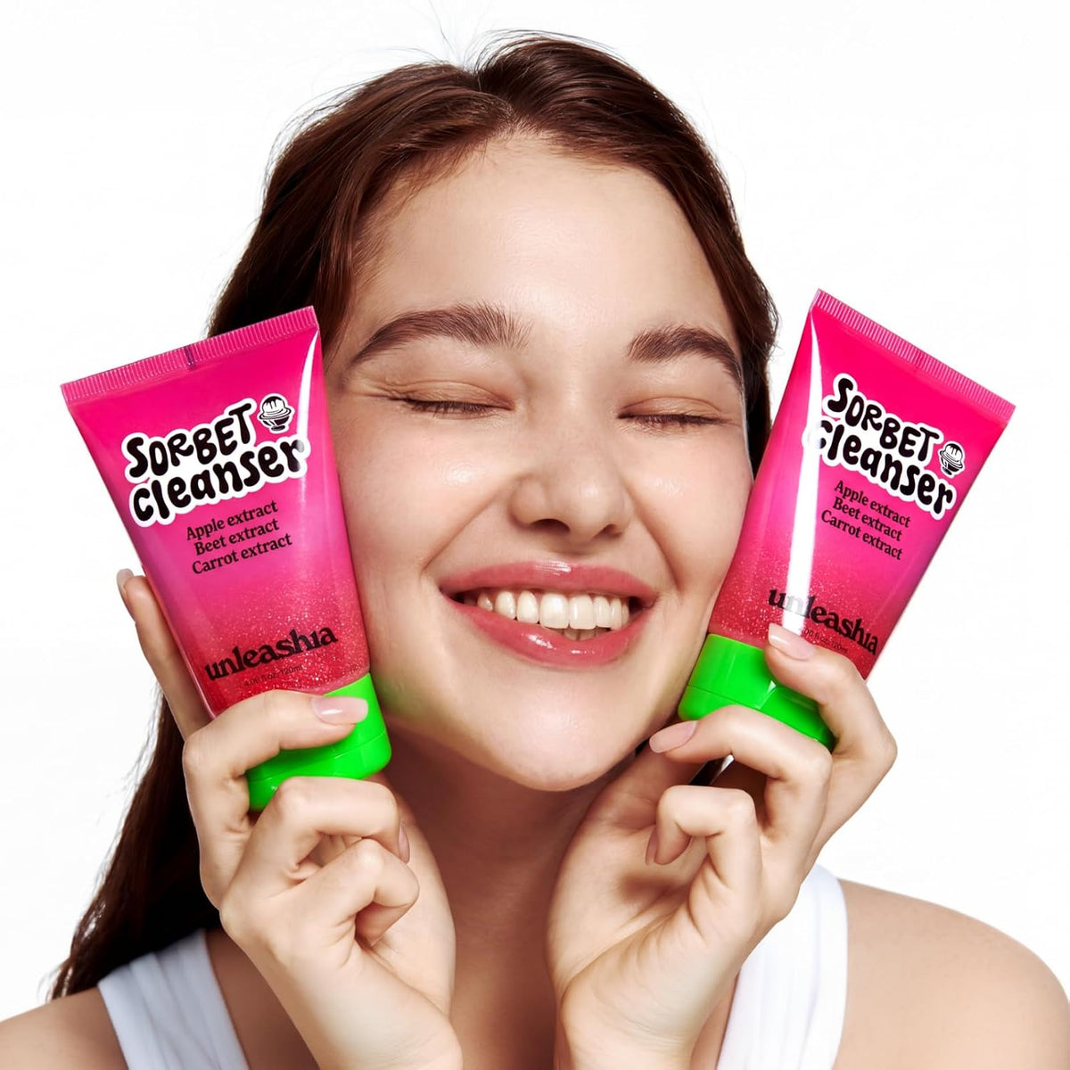 UNLEASHIA ABC Sorbet Facial Cleanser – Korean Sorbet Cleanser for Makeup, SPF & Pores UNLEASHIA