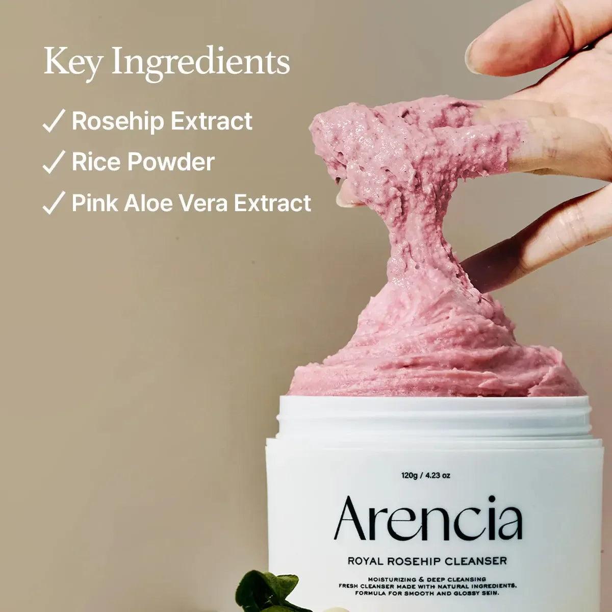 Arencia_Fresh_Rosehip_Rice_Mochi_Cleanser_1 - My Seoul My Skin