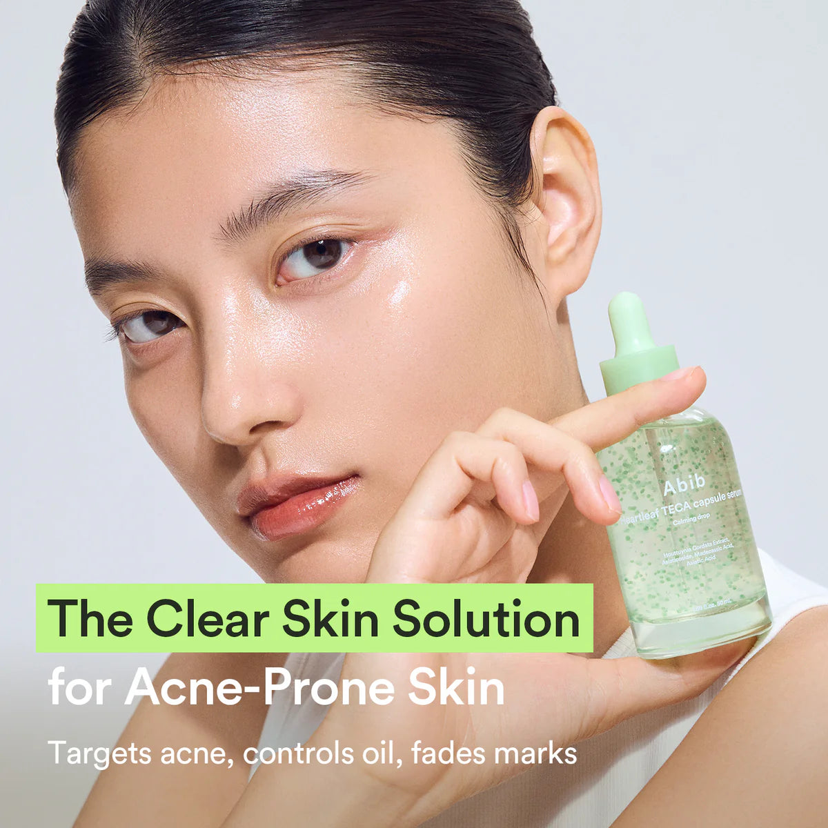Abib Heartleaf TECA Capsule Serum Calming Drop Soothing Facial Serum 50 ml