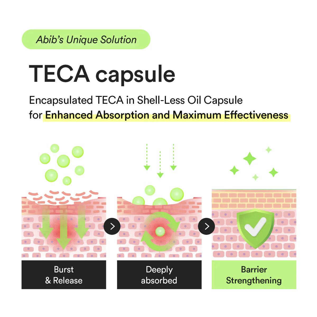 Abib Heartleaf TECA Capsule Serum Calming Drop Soothing Facial Serum 50 ml