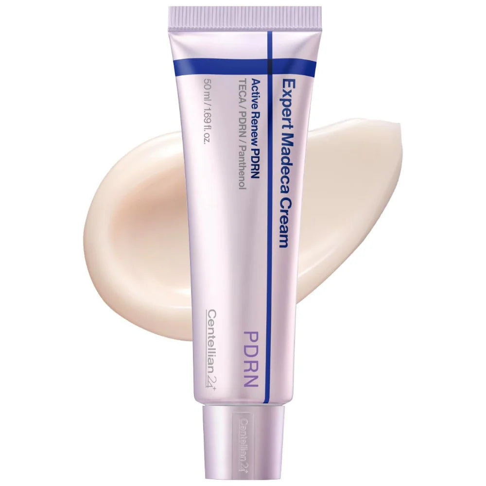 Centellian24 Expert Madeca Cream Active Renew PDRN – Korean PDRN Firming Cream for Glow & Barrier Care Centellian24