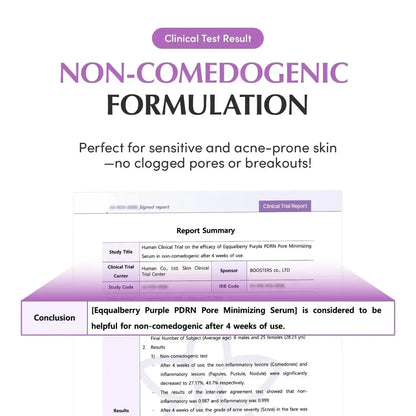 Eqqualberry Purple PDRN Pore Minimizing Serum 30ml - My Seoul My Skin