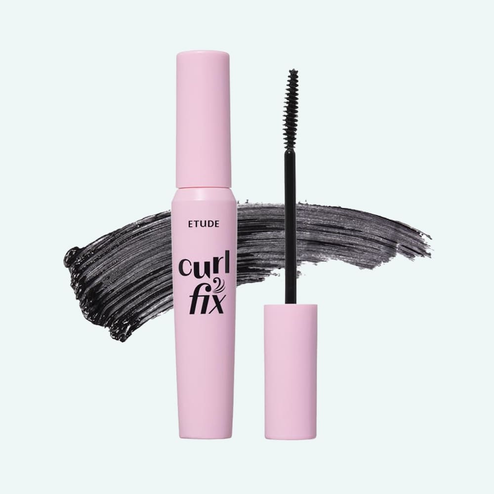 ETUDE Curl Fix Mascara 01 Black 8g – Korean Long-Lasting Curl Mascara ETUDE