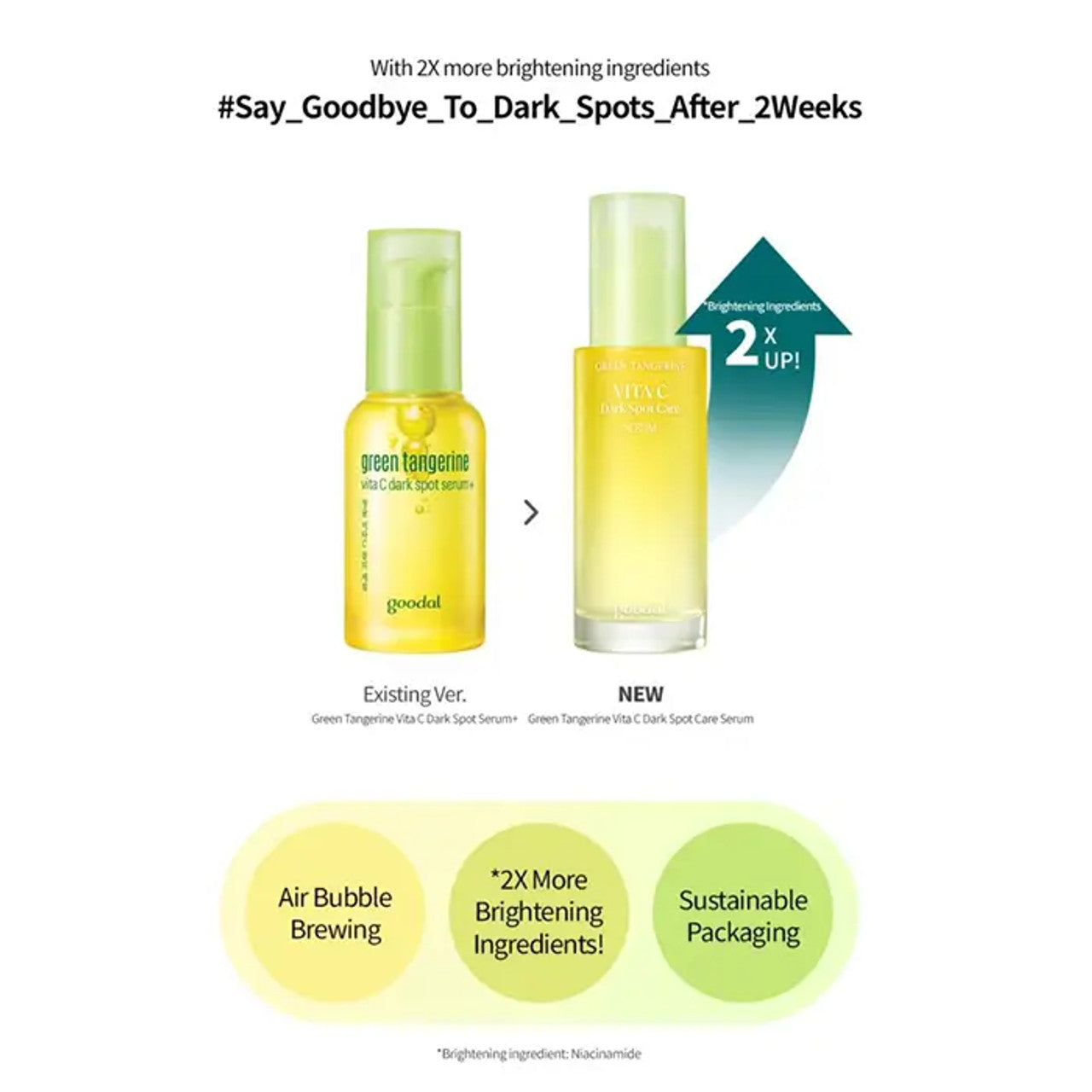 Goodal Green Tangerine Vita C Dark Spot Care Serum 40ml