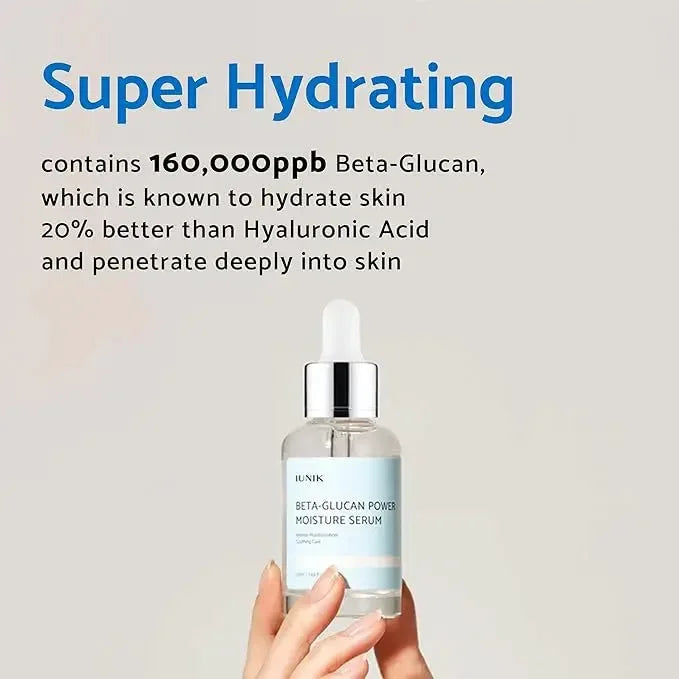 IUNIK BETA GLUCAN POWER MOISTURE SERUM 50ML - My Seoul My Skin