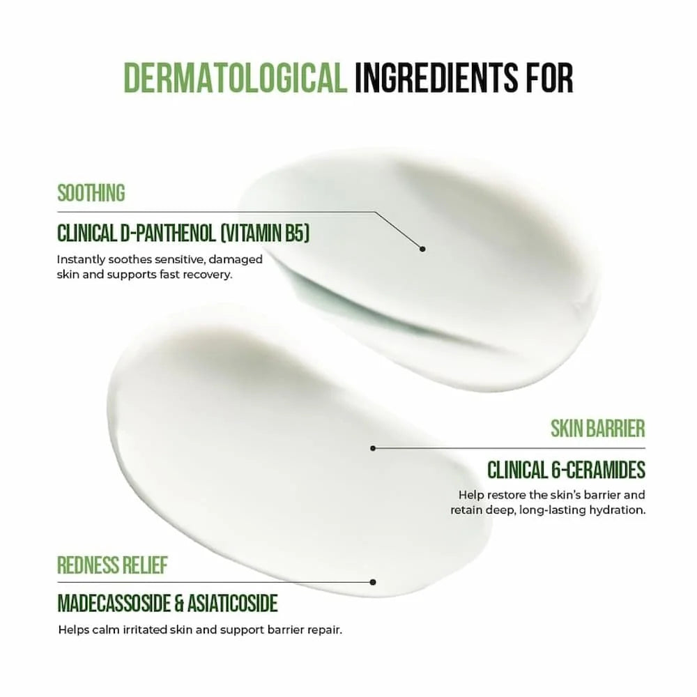 JUMISO D-Panthenol Barrier Soothing Cream 80ml – Korean Moisturiser for Sensitive Skin Jumiso