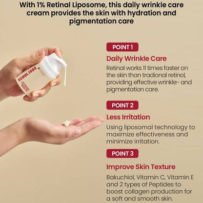 K-SECRET SEOUL 1988 Cream 50ml – Retinal Liposome 1% & Fermented Rice Anti-Ageing Cream