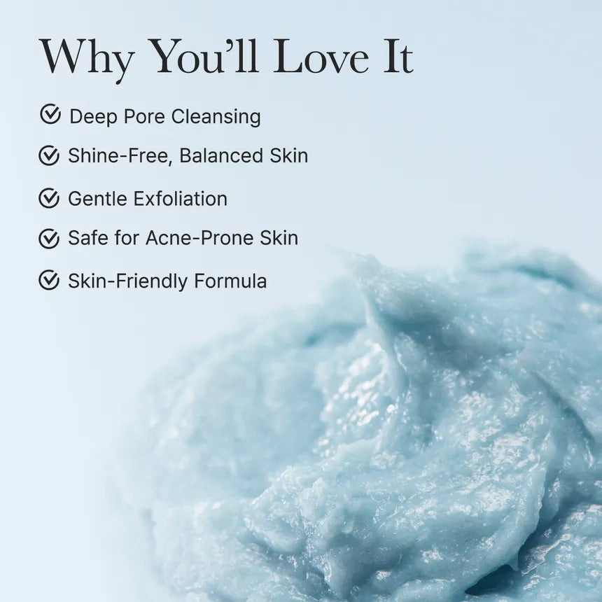 ARENCIA Blue Hyssop Rice Mochi Cleanser – Korean Rice Cleanser for Calm, Smooth Skin Arencia