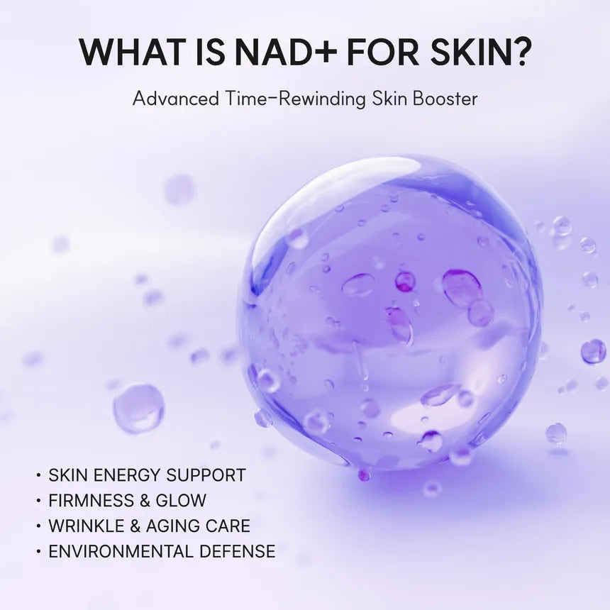 ARENCIA NAD+ Booster Shot 30ml – Korean Firming Serum for Glow, Hydration & Barrier Care Arencia