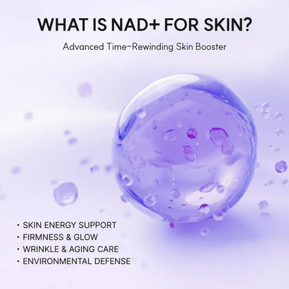 ARENCIA NAD+ Booster Shot 30ml – Korean Firming Serum for Glow, Hydration & Barrier Care Arencia