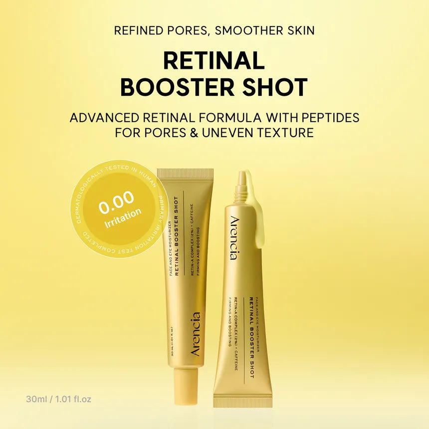 ARENCIA Retinal Booster Shot 30ml UK | Korean Retinal Serum Arencia