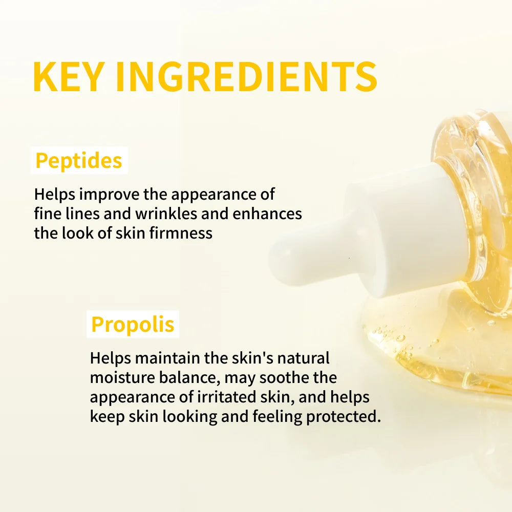 NIDA Peptide Propolis Renewal Serum – Korean Firming Serum for Glow, Hydration & Barrier Care NIDA